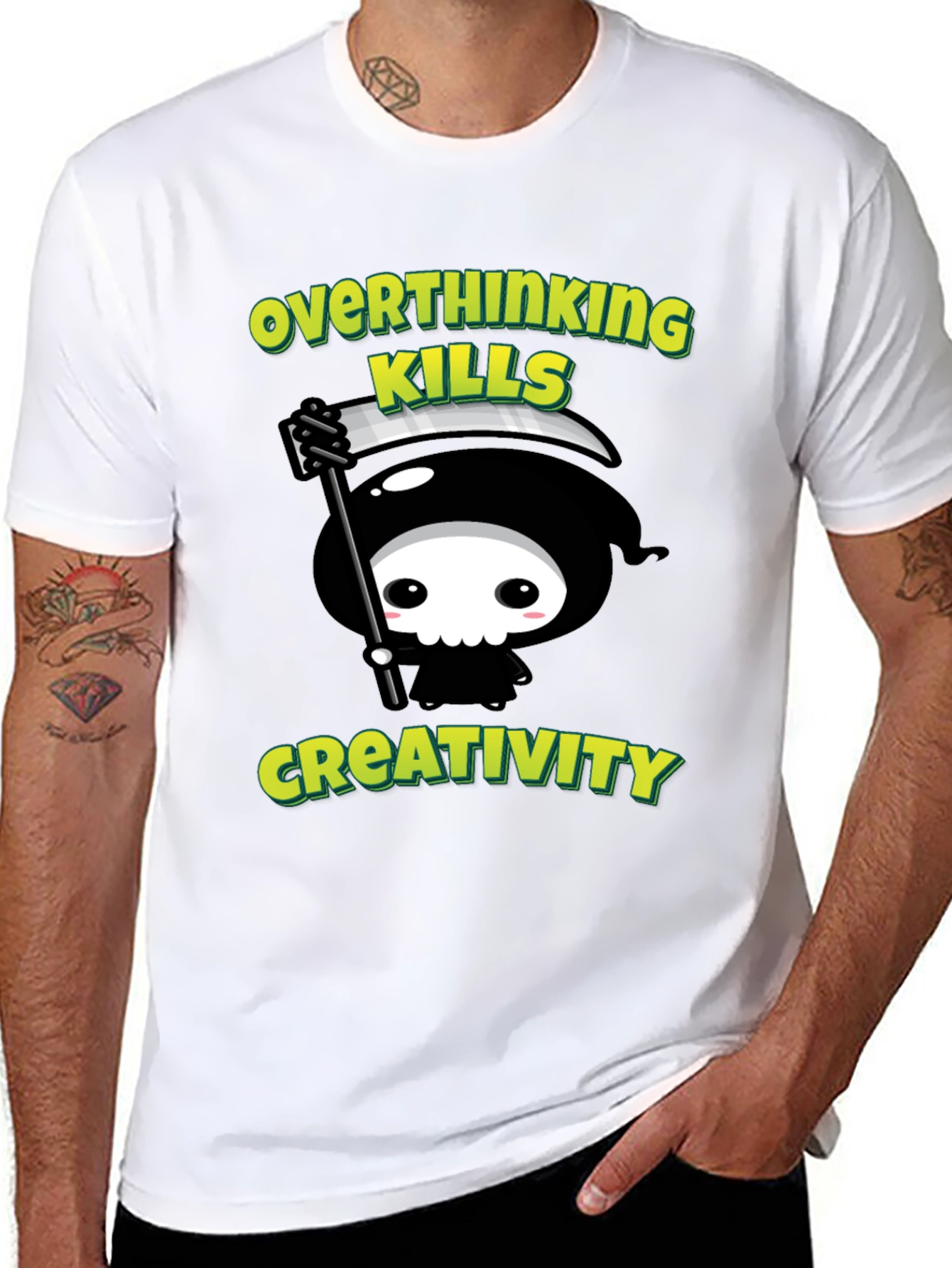 Overthinking Kills Creativity T-Shirt