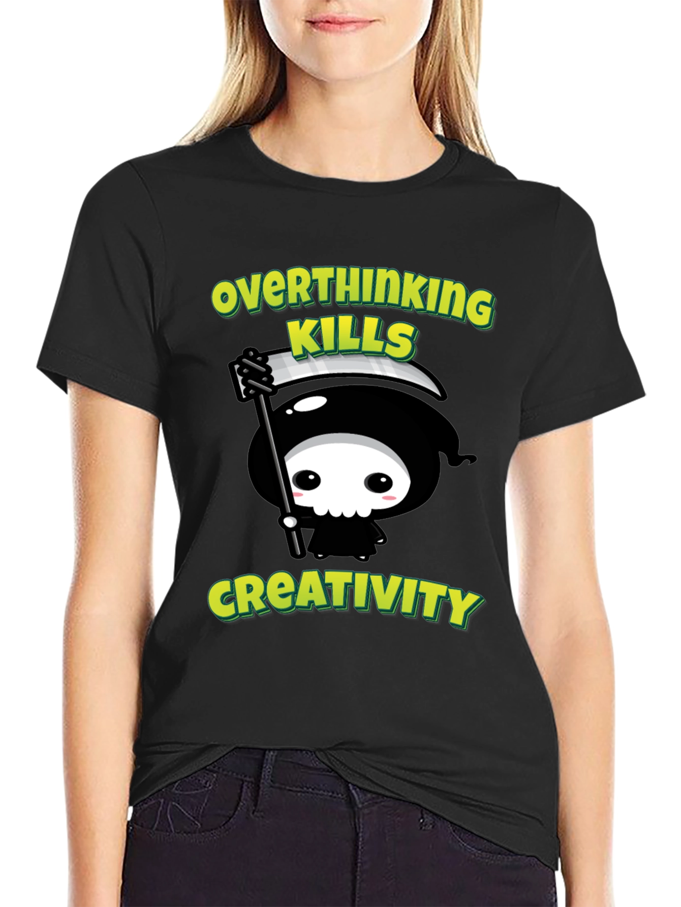 Overthinking Kills Creativity T-Shirt