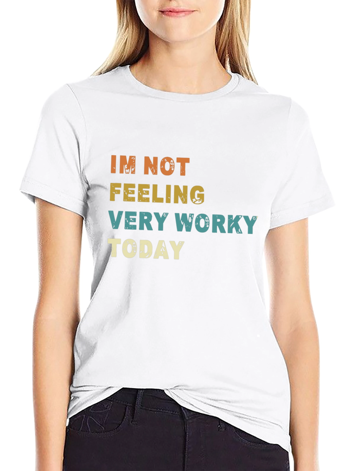 Funny Not Feeling Worky Graphic T-Shirt