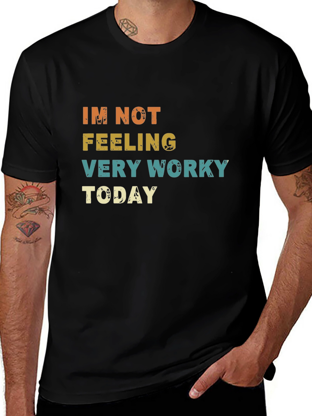 Funny Not Feeling Worky Graphic T-Shirt
