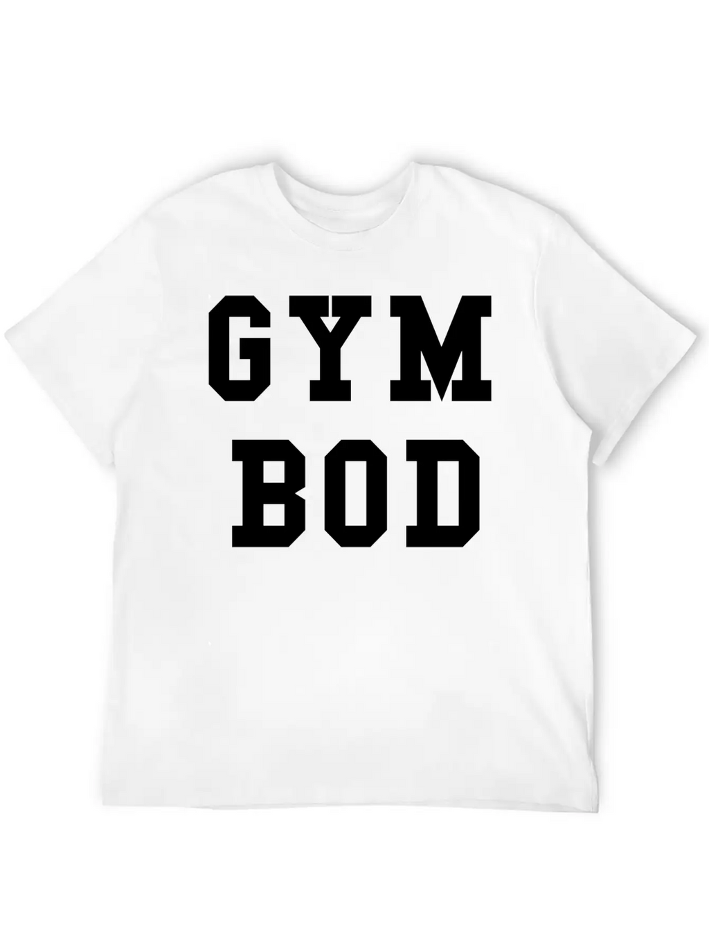 Gym Body Graphic Design Unisex Casual T-Shirt – Clean Design For Daily Comfort