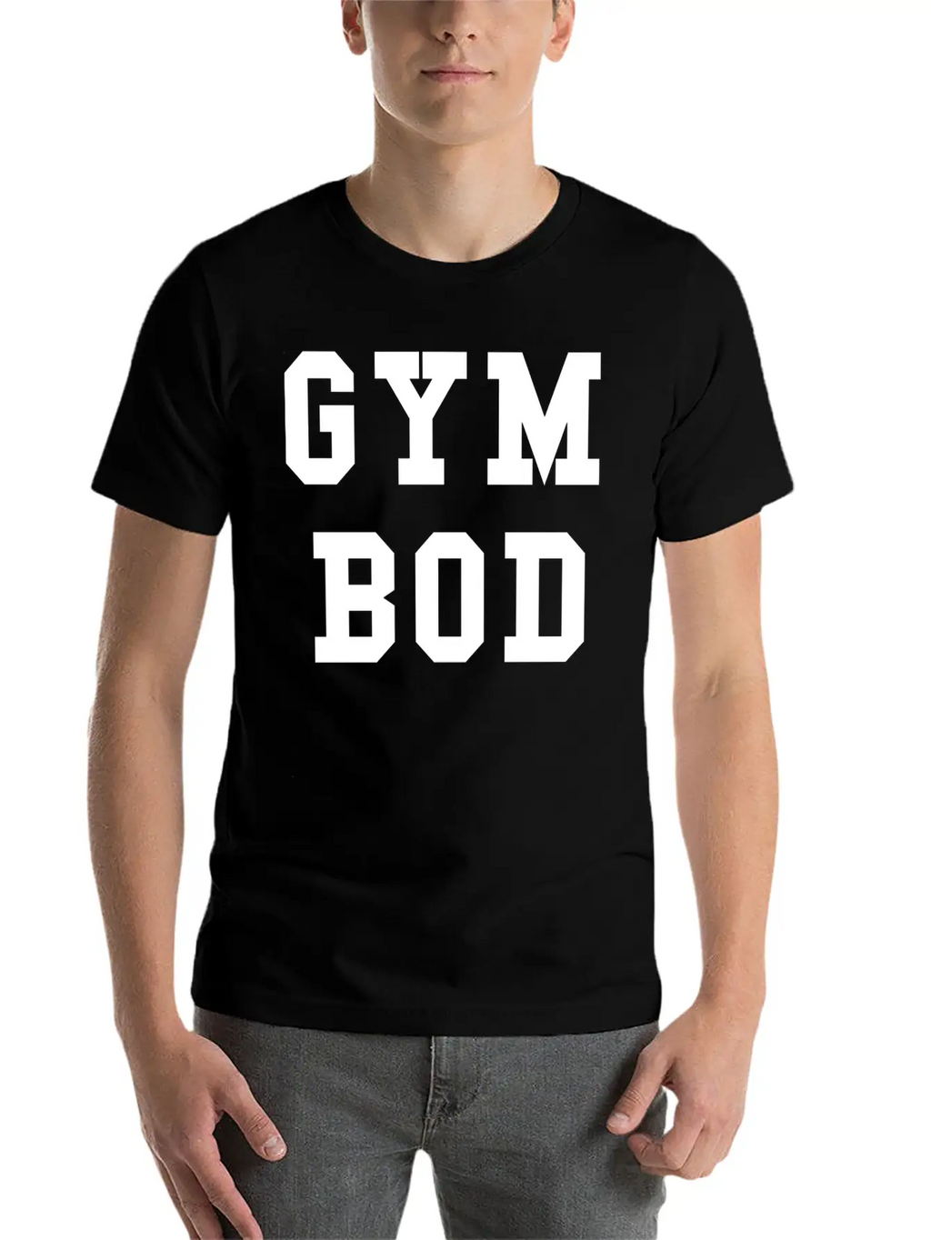 Gym Body Graphic Design Unisex Casual T-Shirt – Clean Design For Daily Comfort