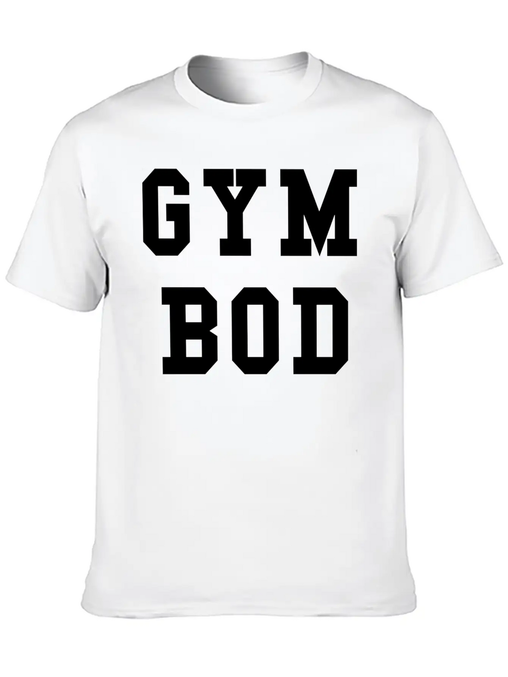 Gym Body Graphic Design Unisex Casual T-Shirt – Clean Design For Daily Comfort