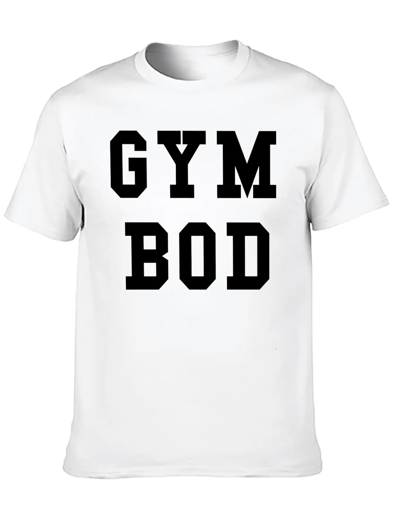 Gym Body Graphic Design Unisex Casual T-Shirt – Clean Design For Daily Comfort