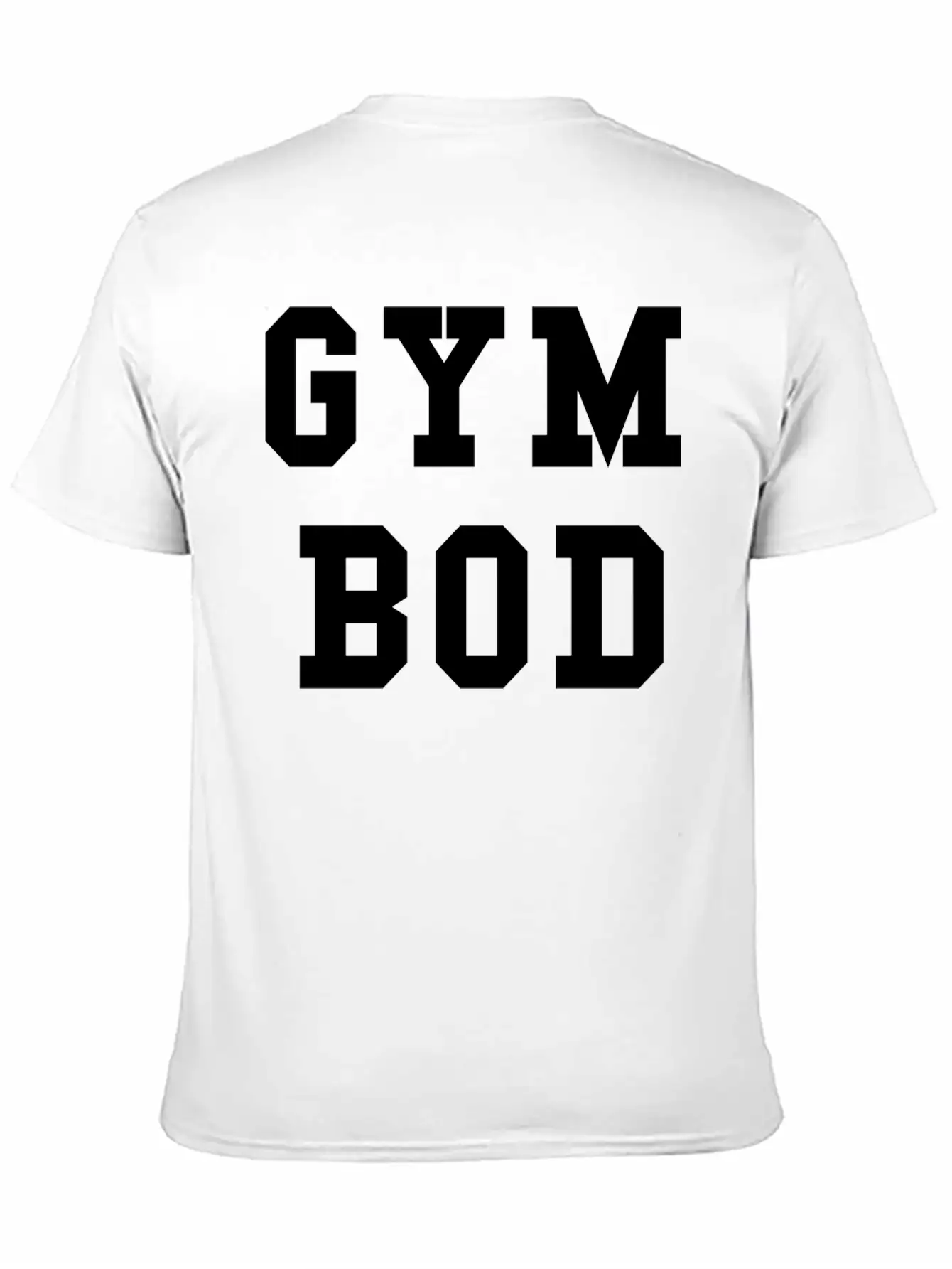 Gym Body Graphic Design Unisex Casual T-Shirt – Clean Design For Daily Comfort