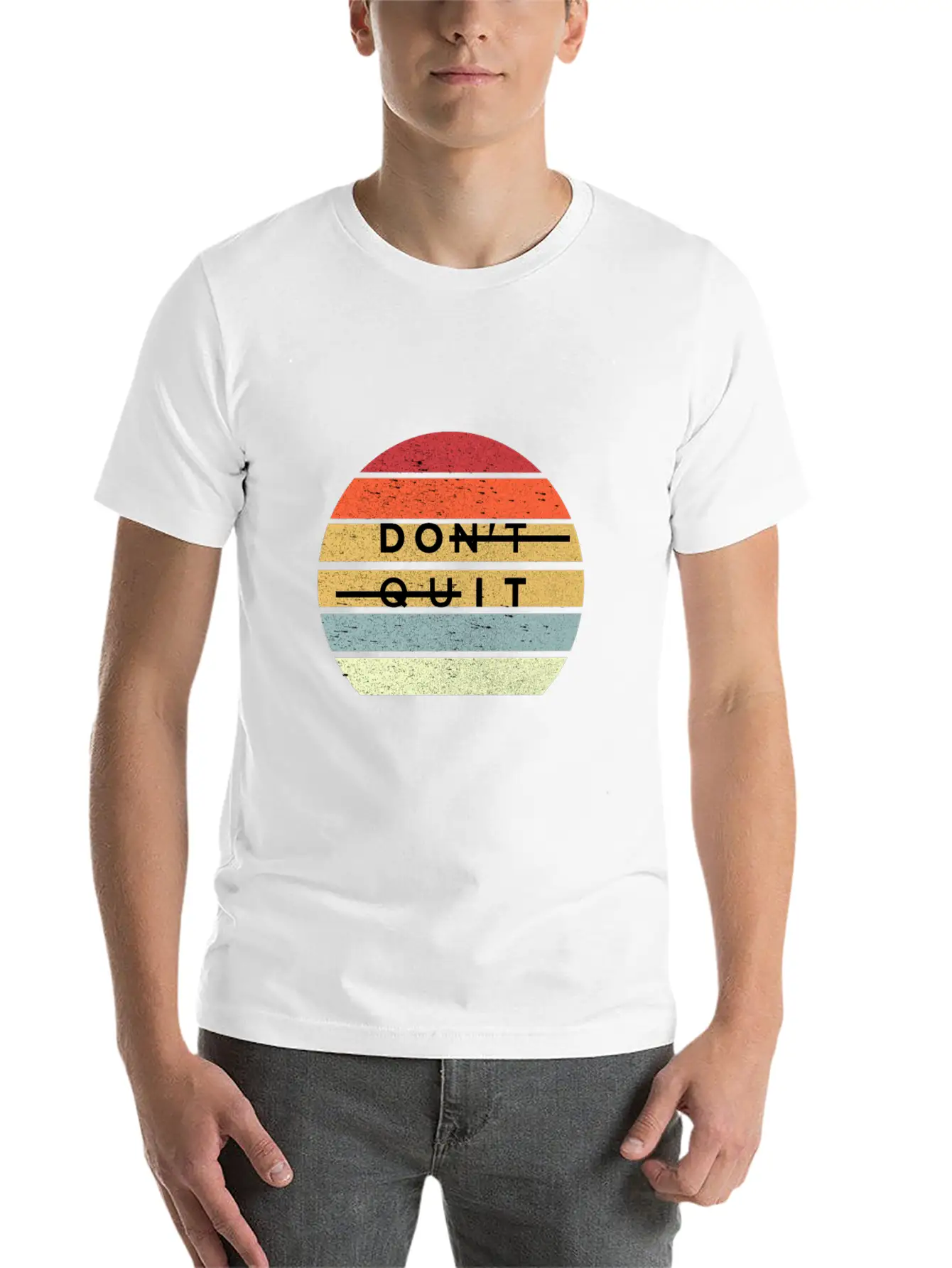 Gym Breathable Soft Cotton T-Shirt – Timeless Casual Look
