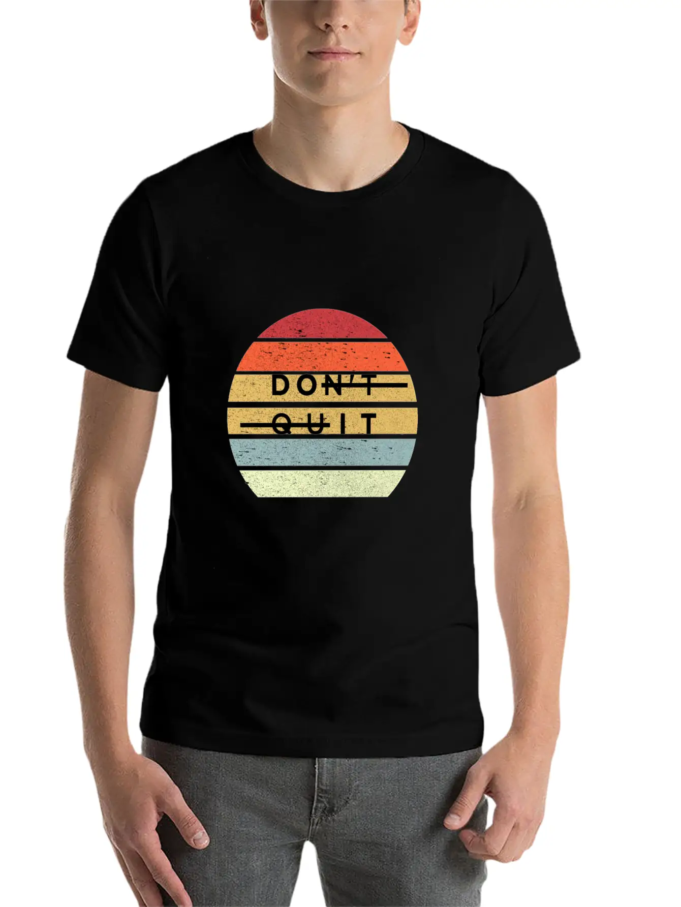 Gym Breathable Soft Cotton T-Shirt – Timeless Casual Look