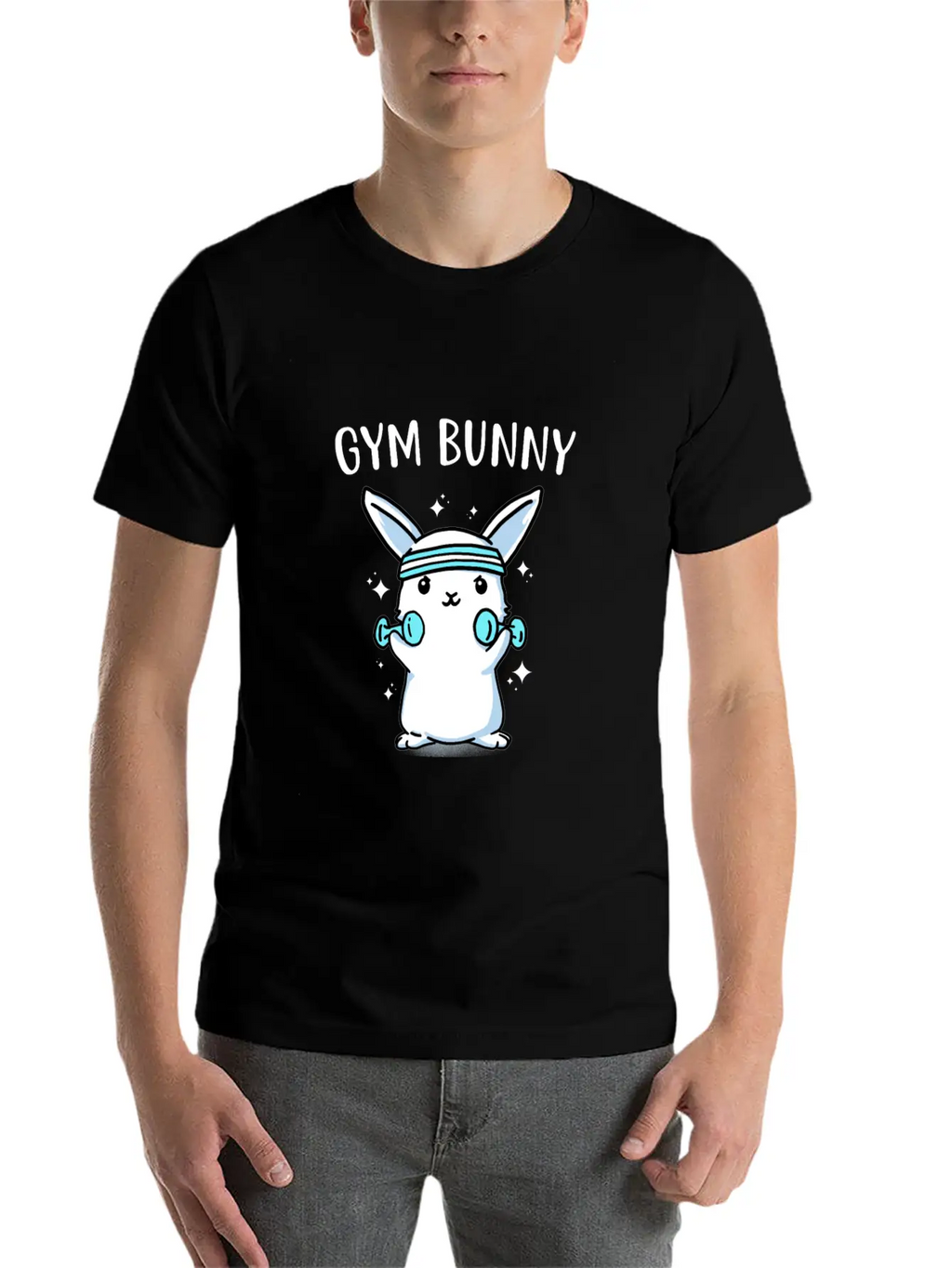 Gym Bunny Weight Lifting Gift Classic Fit Graphic Tee For Daily Comfort – Unisex Cotton Shirt