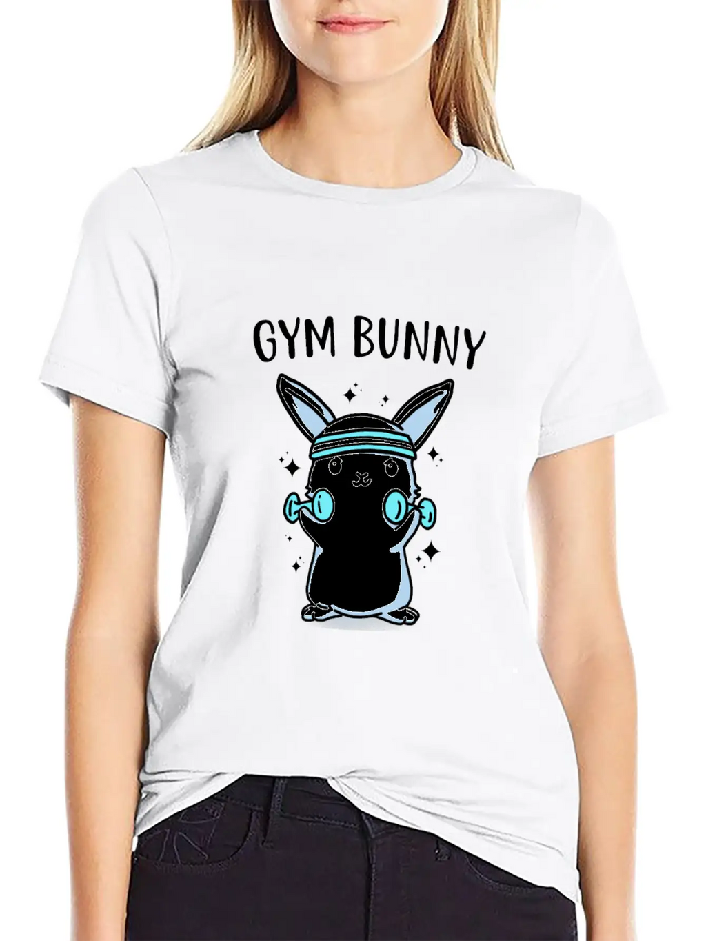 Gym Bunny Weight Lifting Gift Classic Fit Graphic Tee For Daily Comfort – Unisex Cotton Shirt