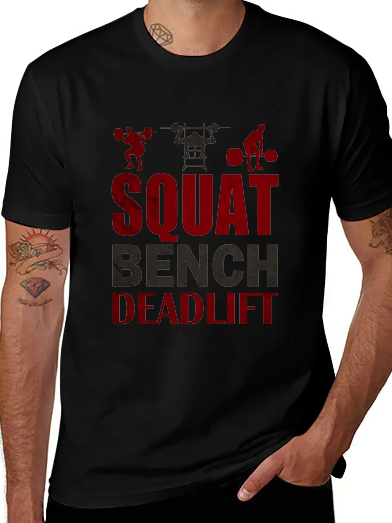 Gym Exercise Classic Fit Graphic Tee For Daily Comfort – Unisex Cotton Shirt
