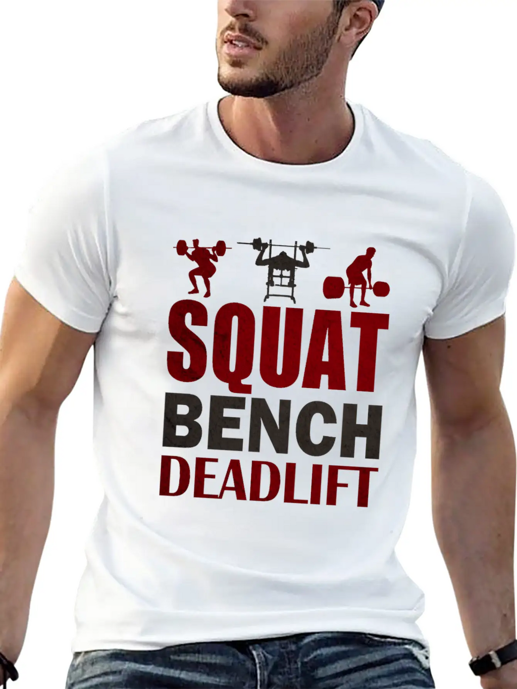 Gym Exercise Classic Fit Graphic Tee For Daily Comfort – Unisex Cotton Shirt