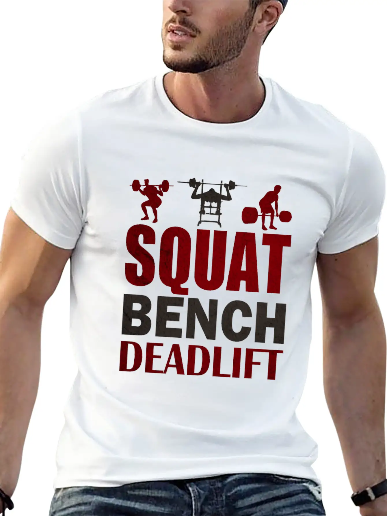 Gym Exercise Classic Fit Graphic Tee For Daily Comfort – Unisex Cotton Shirt