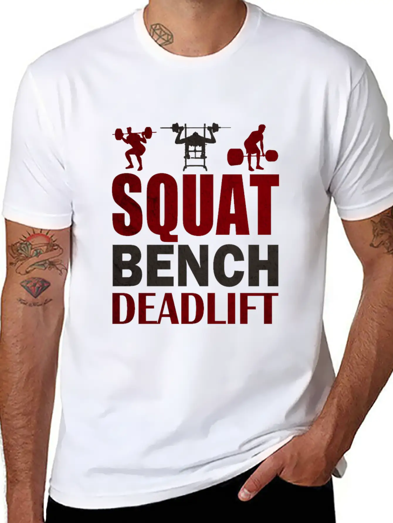 Gym Exercise Classic Fit Graphic Tee For Daily Comfort – Unisex Cotton Shirt