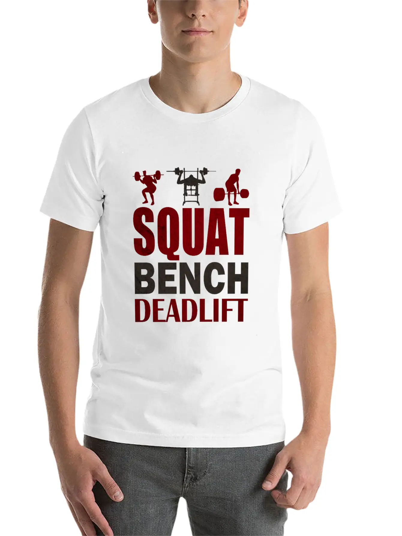 Gym Exercise Classic Fit Graphic Tee For Daily Comfort – Unisex Cotton Shirt