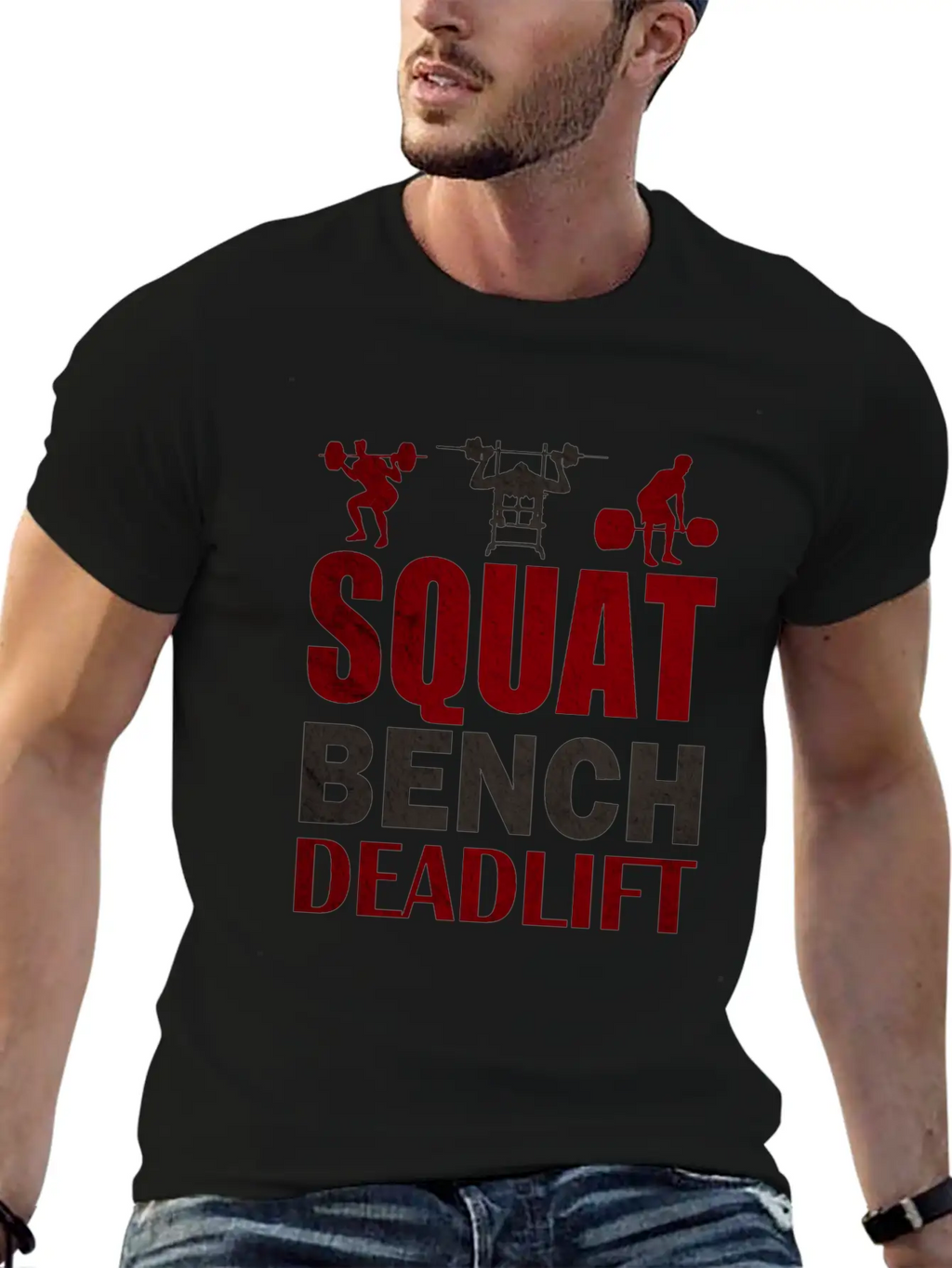 Gym Exercise Classic Fit Graphic Tee For Daily Comfort – Unisex Cotton Shirt