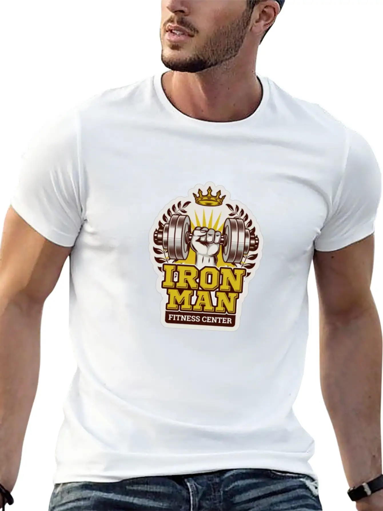 Gym Fitness Body Building Gyming Accessories Sweat Breathable Soft Cotton T-Shirt – Timeless Casual Look