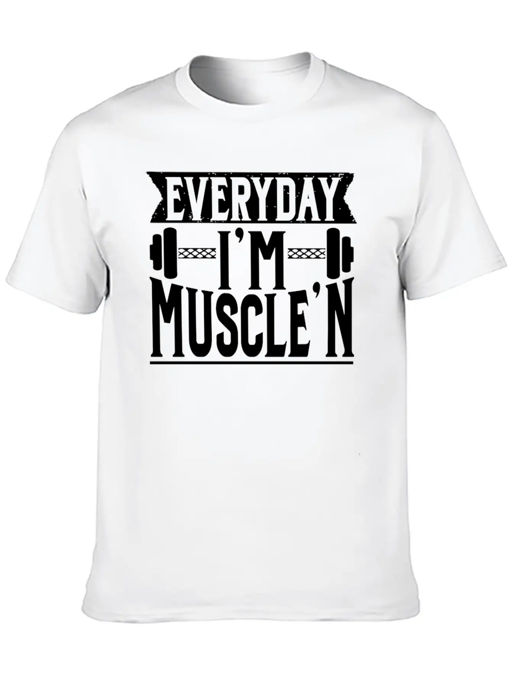 Gym Fitness Unisex Casual T-Shirt – Clean Design For Daily Comfort