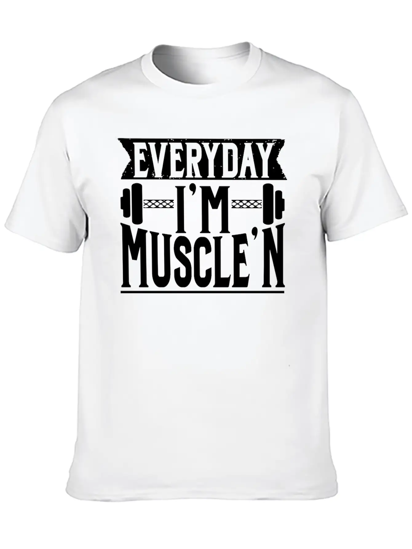 Gym Fitness Unisex Casual T-Shirt – Clean Design For Daily Comfort
