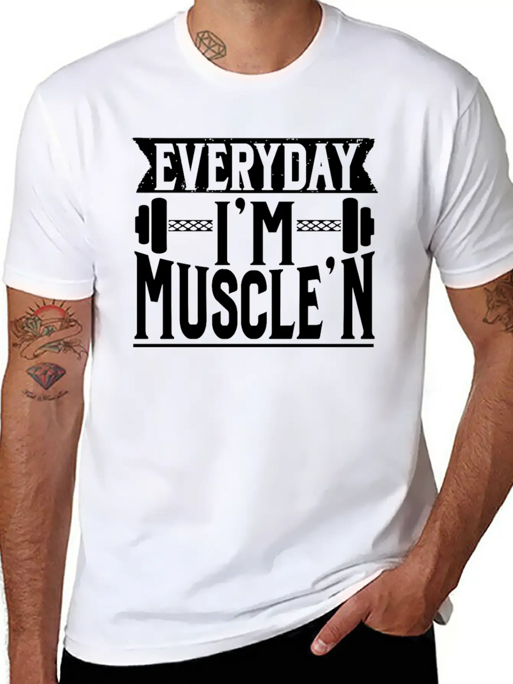 Gym Fitness Unisex Casual T-Shirt – Clean Design For Daily Comfort
