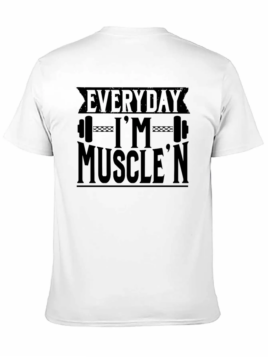 Gym Fitness Unisex Casual T-Shirt – Clean Design For Daily Comfort