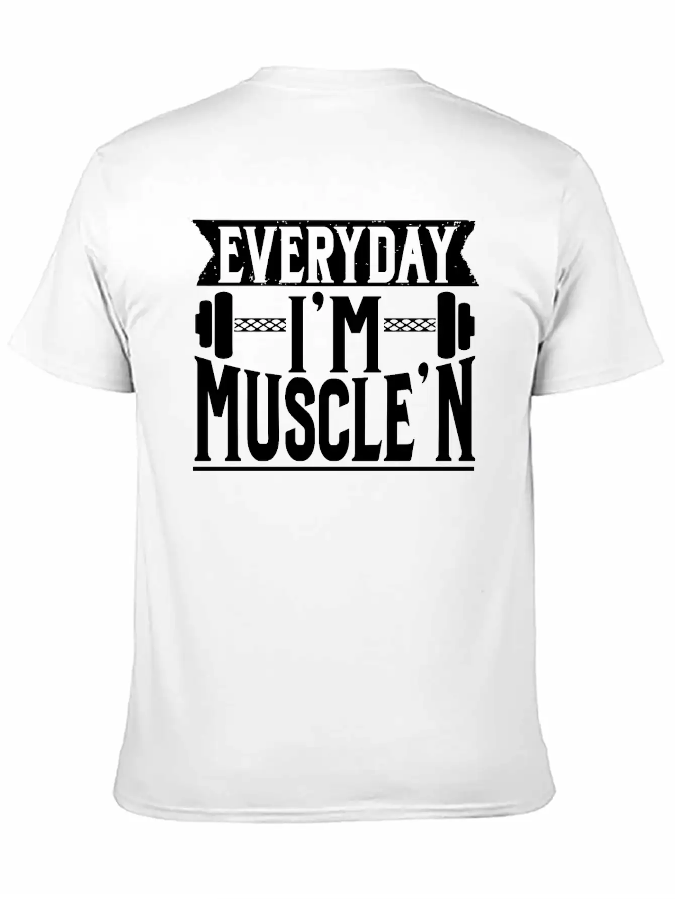 Gym Fitness Unisex Casual T-Shirt – Clean Design For Daily Comfort