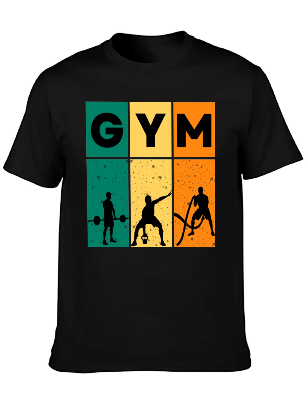 Gym – Gym & Workout Motivation Unisex Short Sleeve Soft Cotton T-Shirt – Casual Everyday Wear