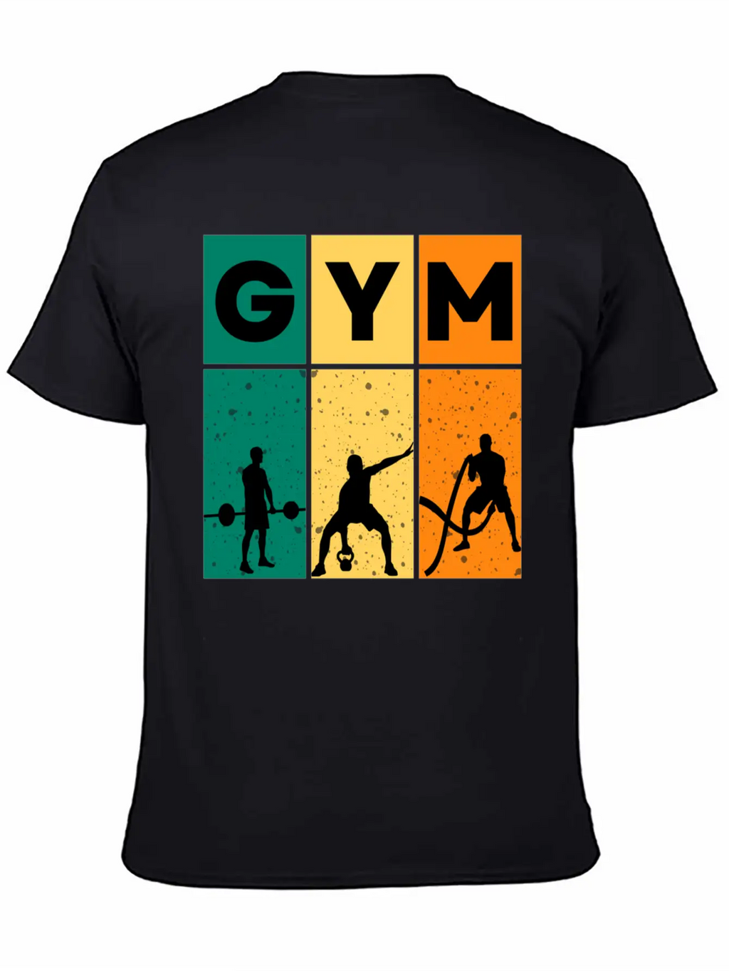Gym – Gym & Workout Motivation Unisex Short Sleeve Soft Cotton T-Shirt – Casual Everyday Wear
