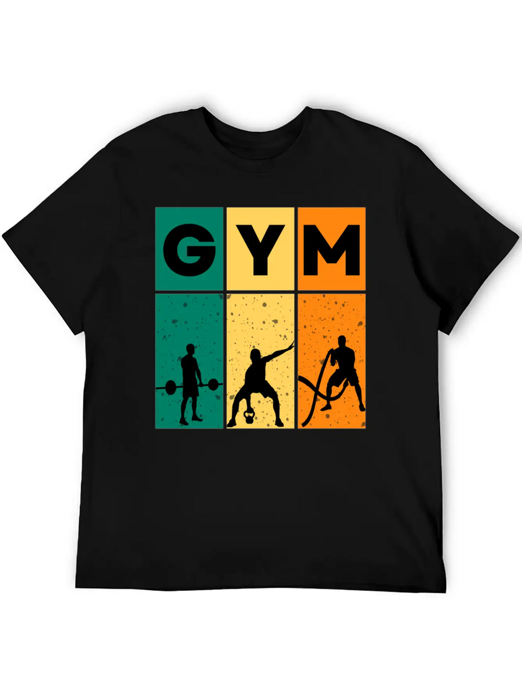 Gym – Gym & Workout Motivation Unisex Short Sleeve Soft Cotton T-Shirt – Casual Everyday Wear