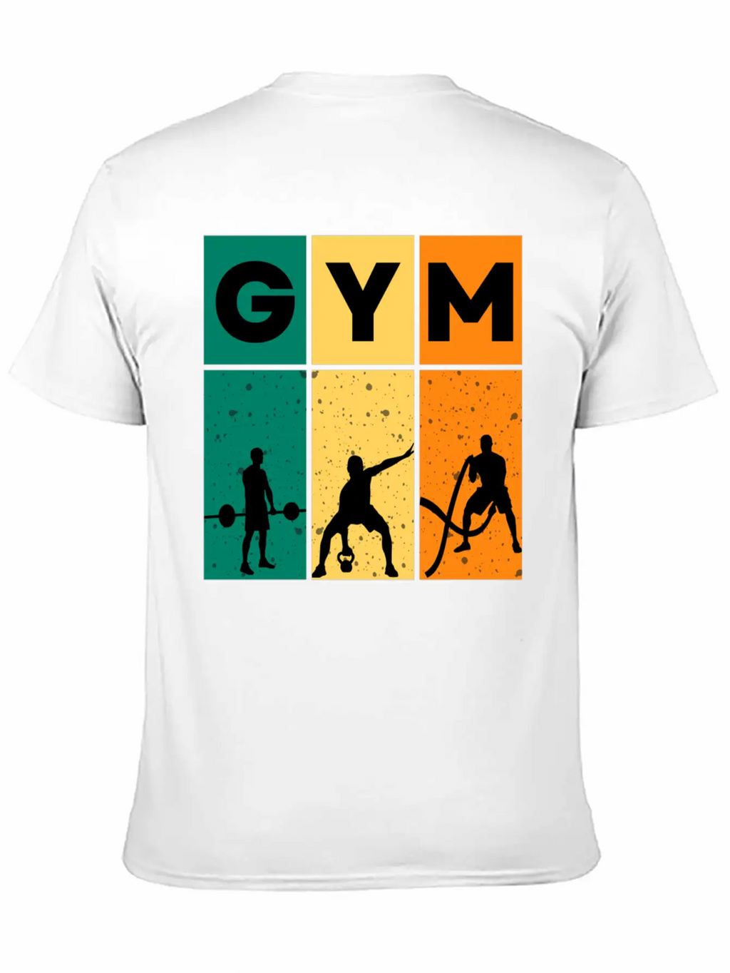 Gym – Gym & Workout Motivation Unisex Short Sleeve Soft Cotton T-Shirt – Casual Everyday Wear