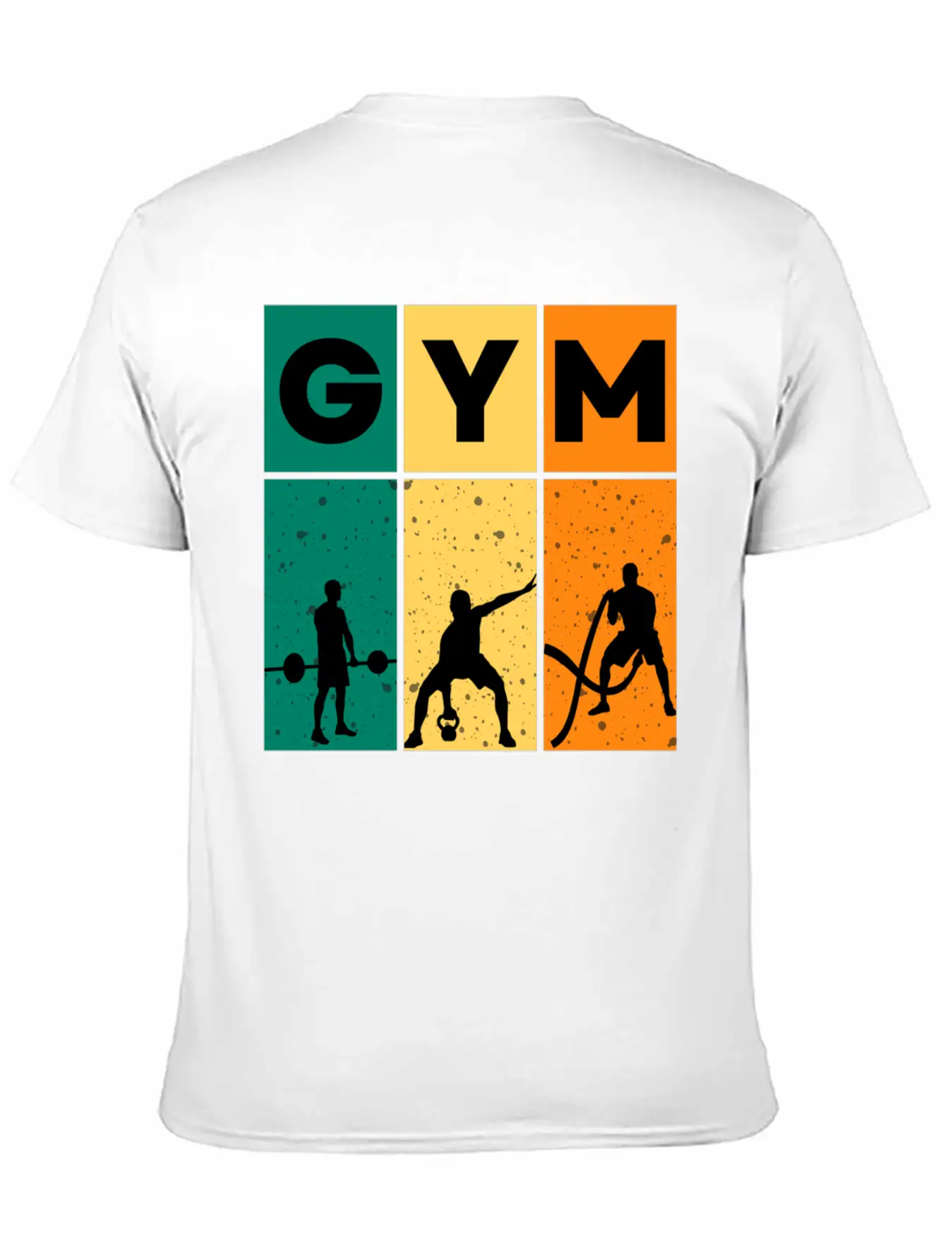 Gym – Gym & Workout Motivation Unisex Short Sleeve Soft Cotton T-Shirt – Casual Everyday Wear