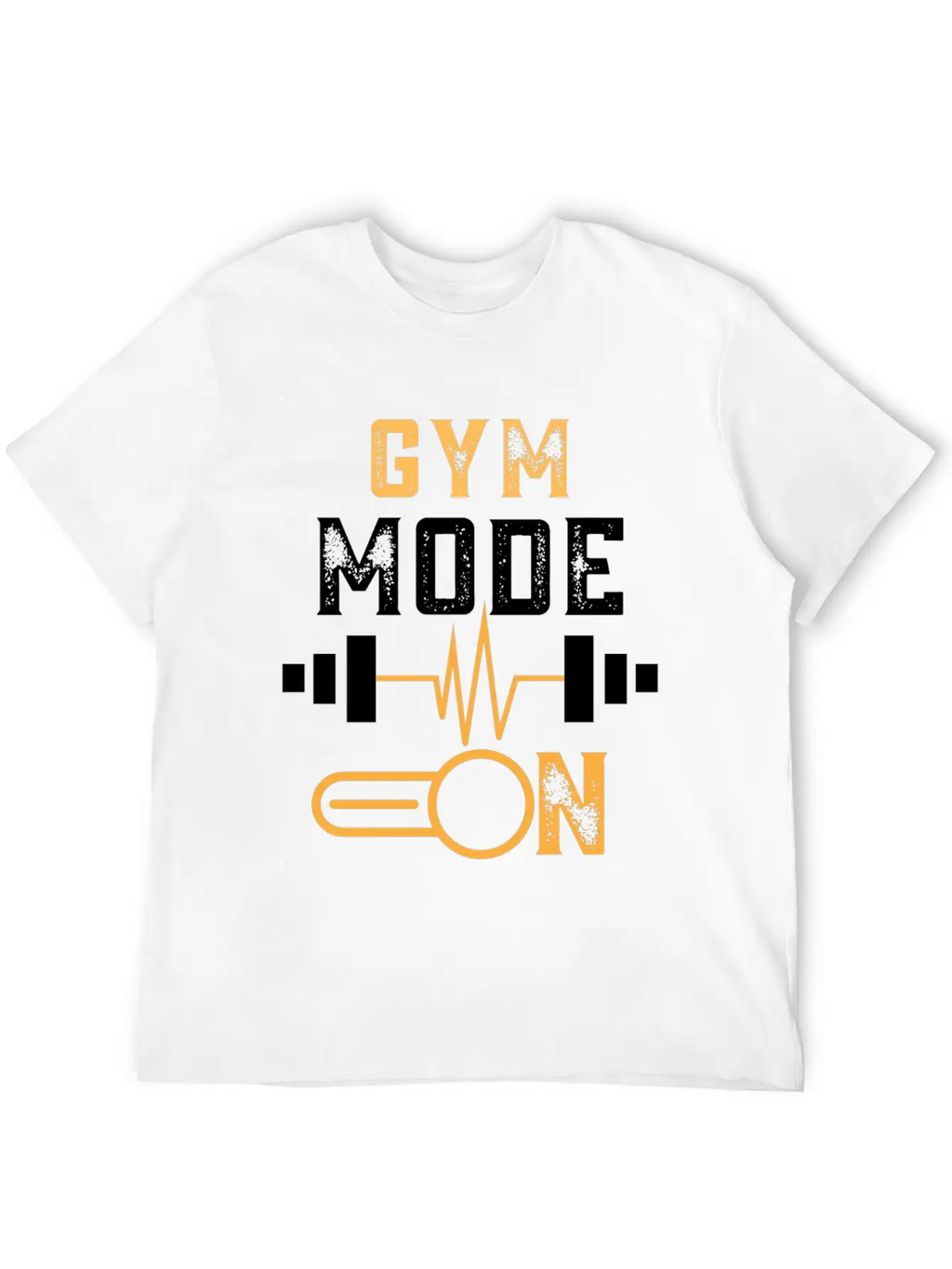 Gym Mode On Unisex Casual T-Shirt – Clean Design For Daily Comfort