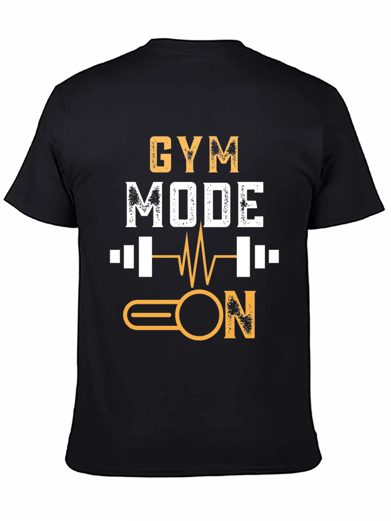 Gym Mode On Unisex Casual T-Shirt – Clean Design For Daily Comfort