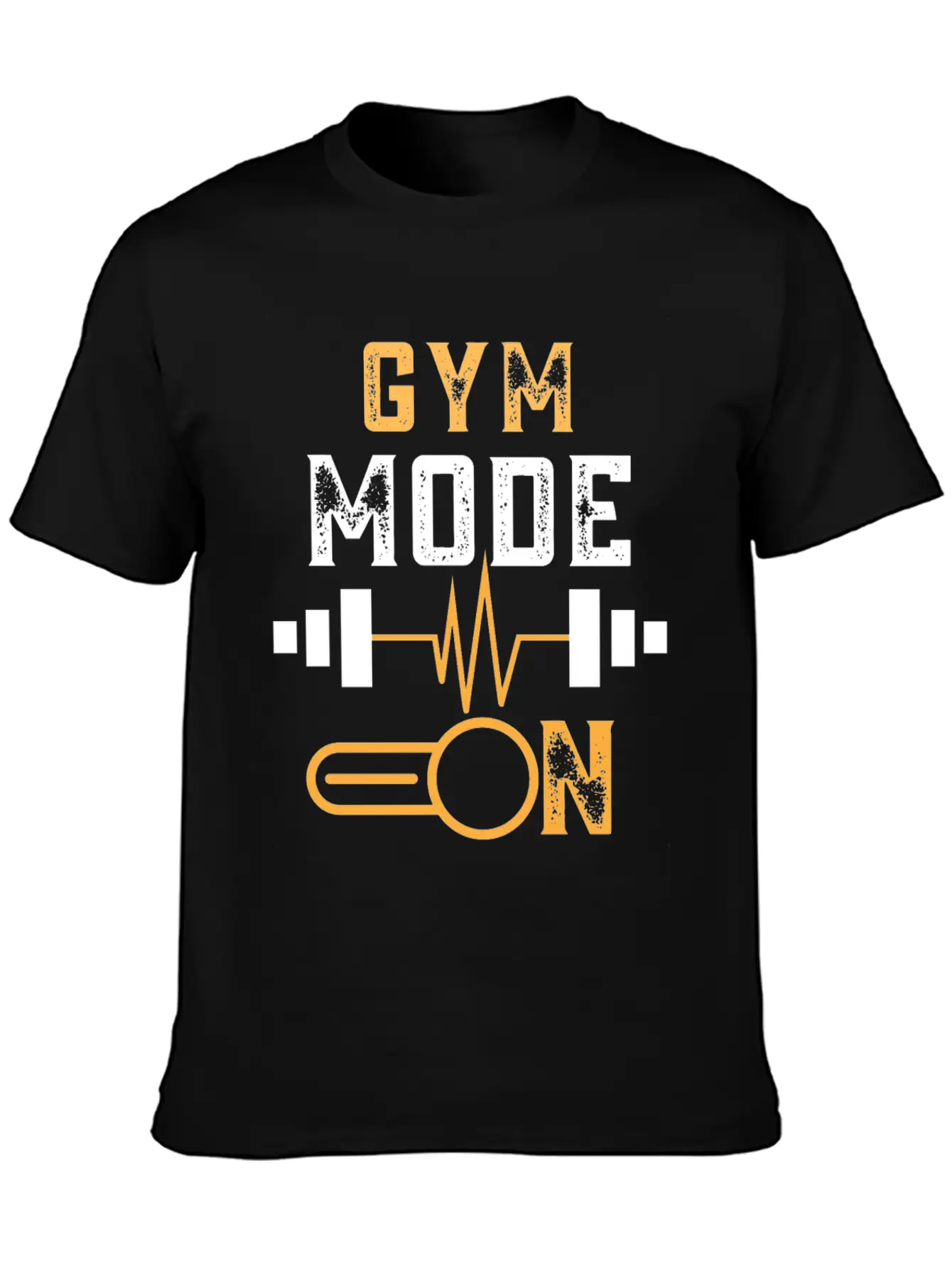 Gym Mode On Unisex Casual T-Shirt – Clean Design For Daily Comfort