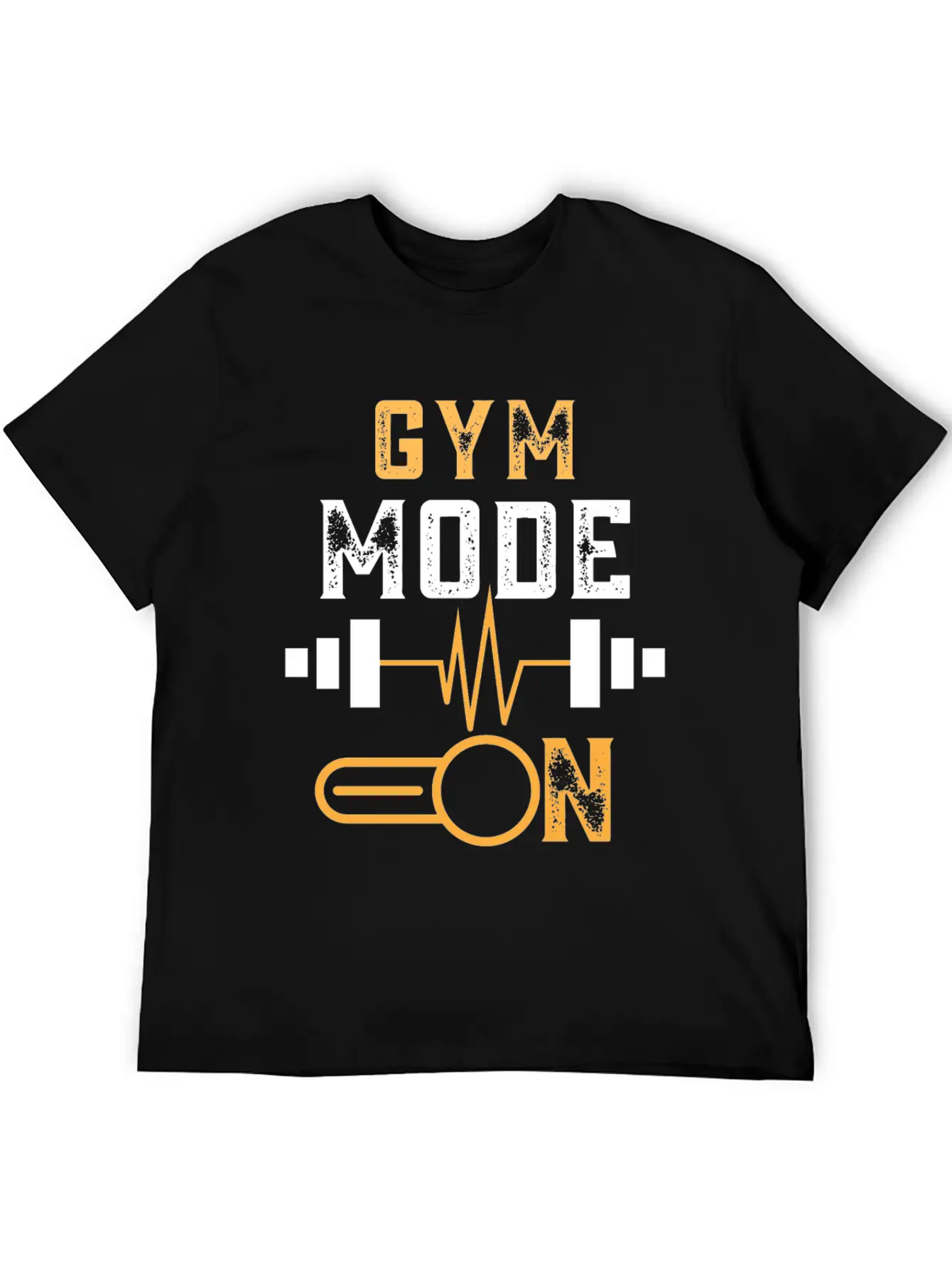 Gym Mode On Unisex Casual T-Shirt – Clean Design For Daily Comfort