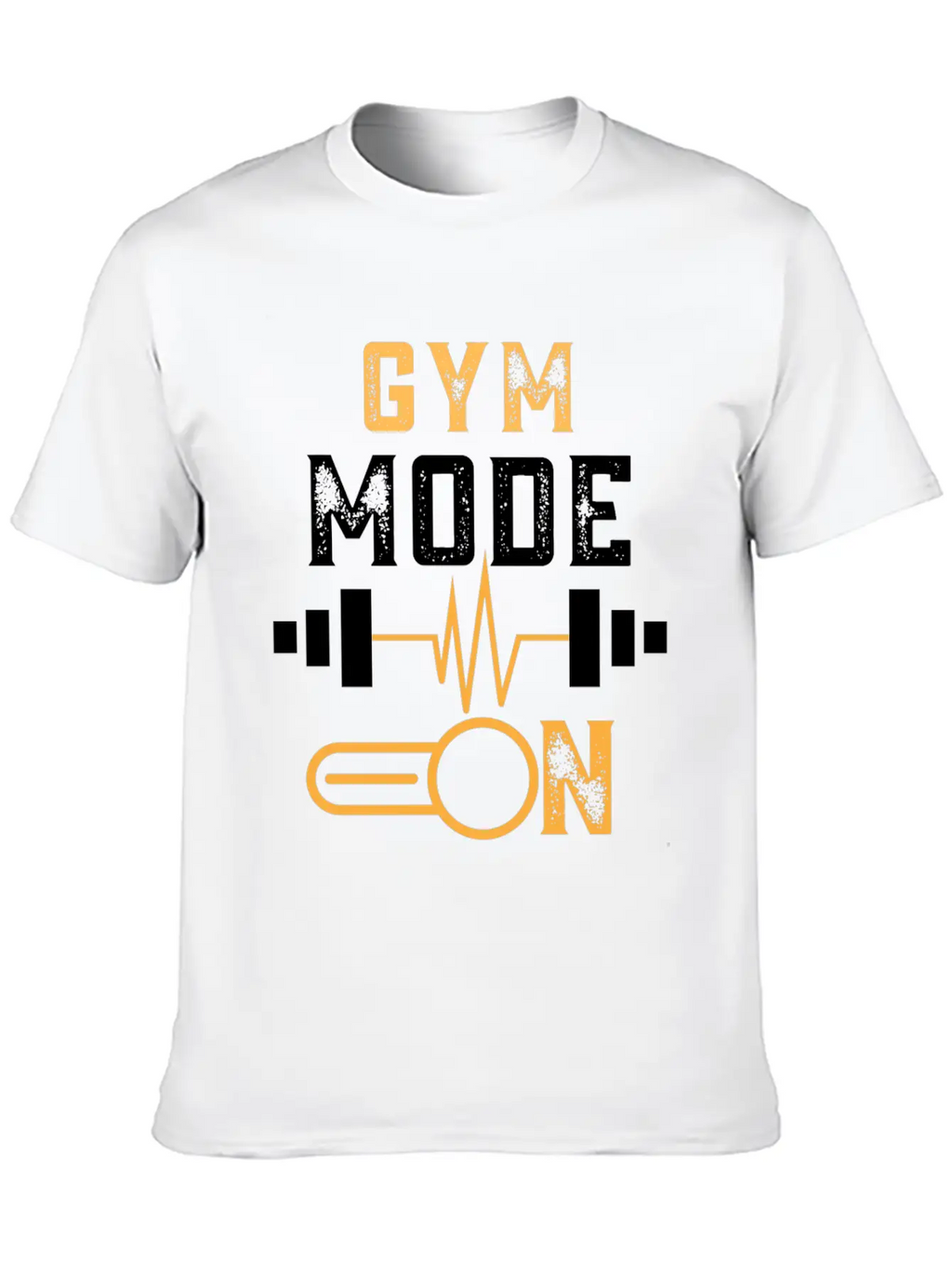 Gym Mode On Unisex Casual T-Shirt – Clean Design For Daily Comfort