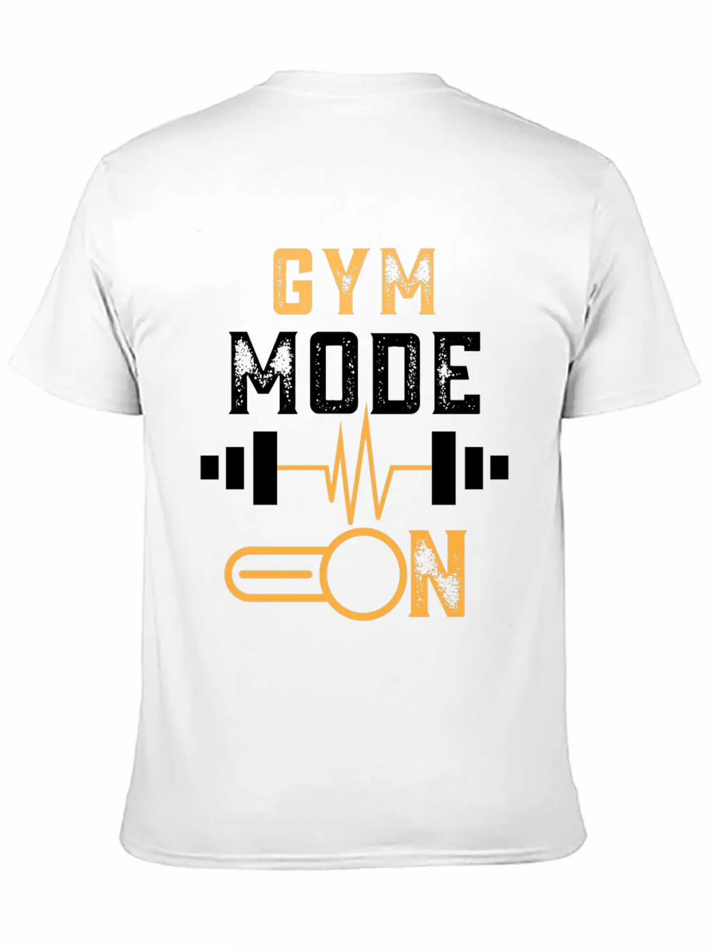 Gym Mode On Unisex Casual T-Shirt – Clean Design For Daily Comfort