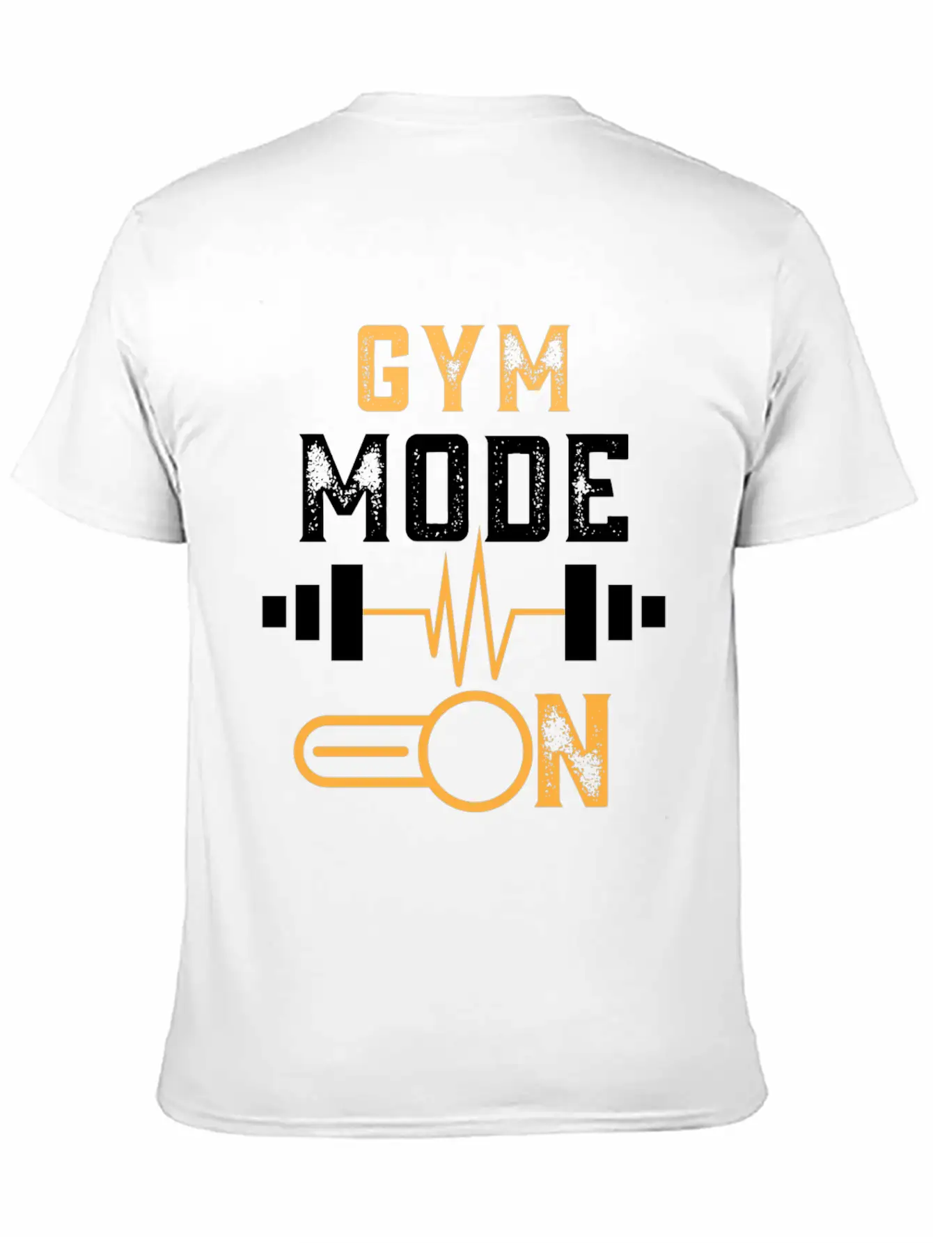 Gym Mode On Unisex Casual T-Shirt – Clean Design For Daily Comfort