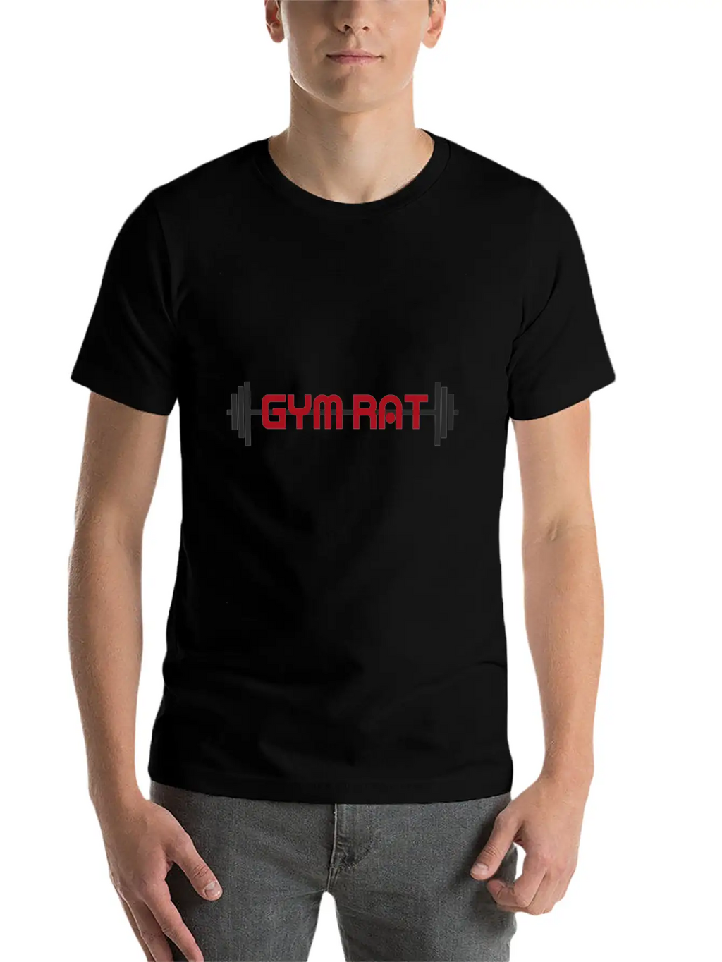 Gym Rat Stylish Everyday T-Shirt – Unisex Basic Cotton Tee