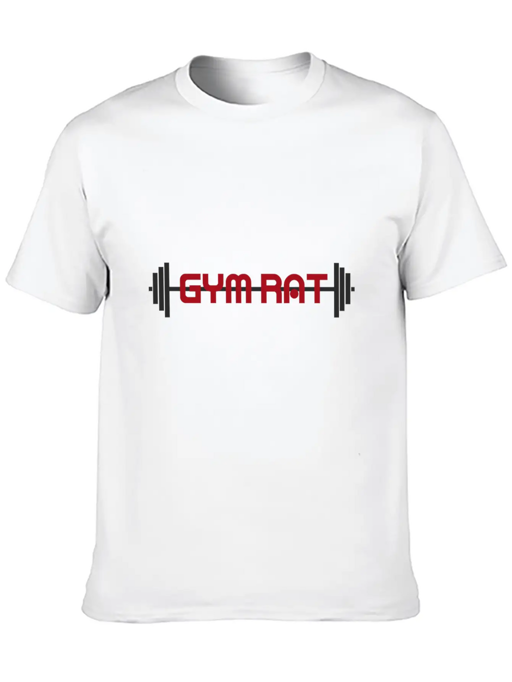 Gym Rat Stylish Everyday T-Shirt – Unisex Basic Cotton Tee