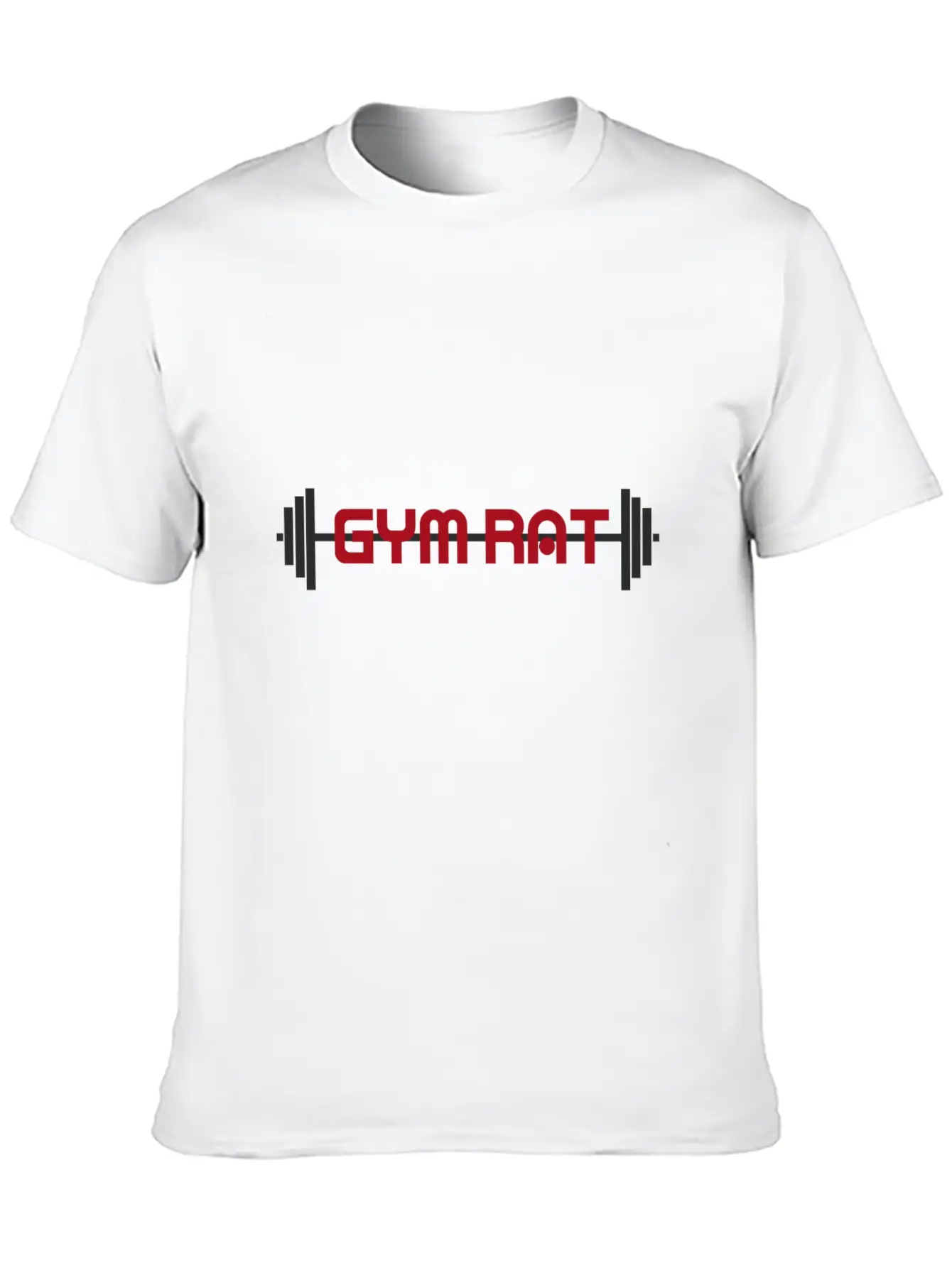 Gym Rat Stylish Everyday T-Shirt – Unisex Basic Cotton Tee