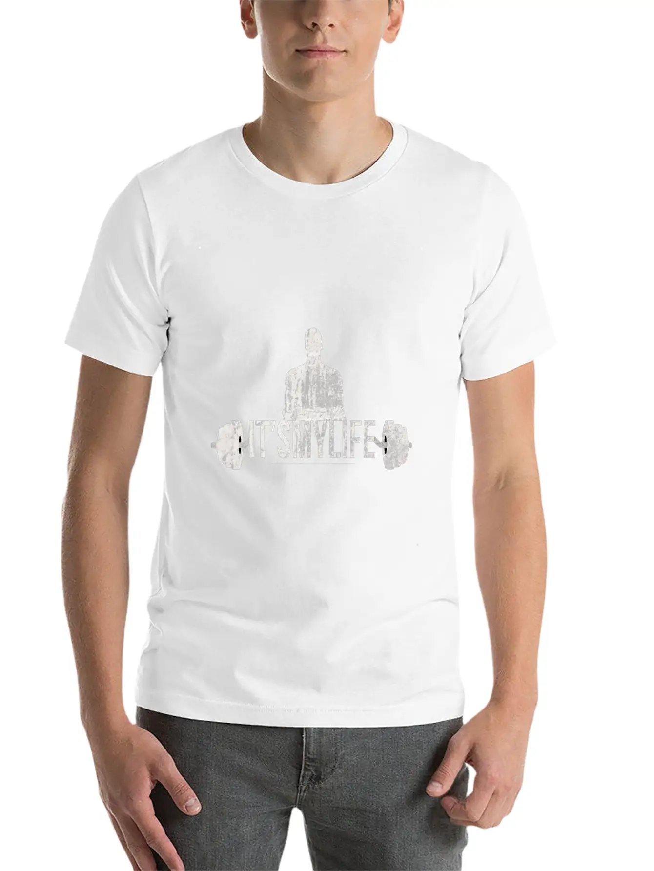Gym Unisex Casual T-Shirt – Clean Design For Daily Comfort