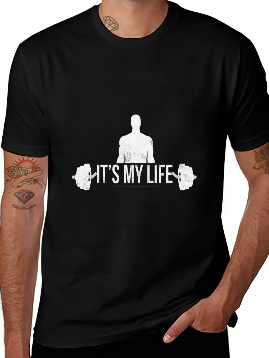 Gym Unisex Short Sleeve Soft Cotton T-Shirt – Casual Everyday Wear
