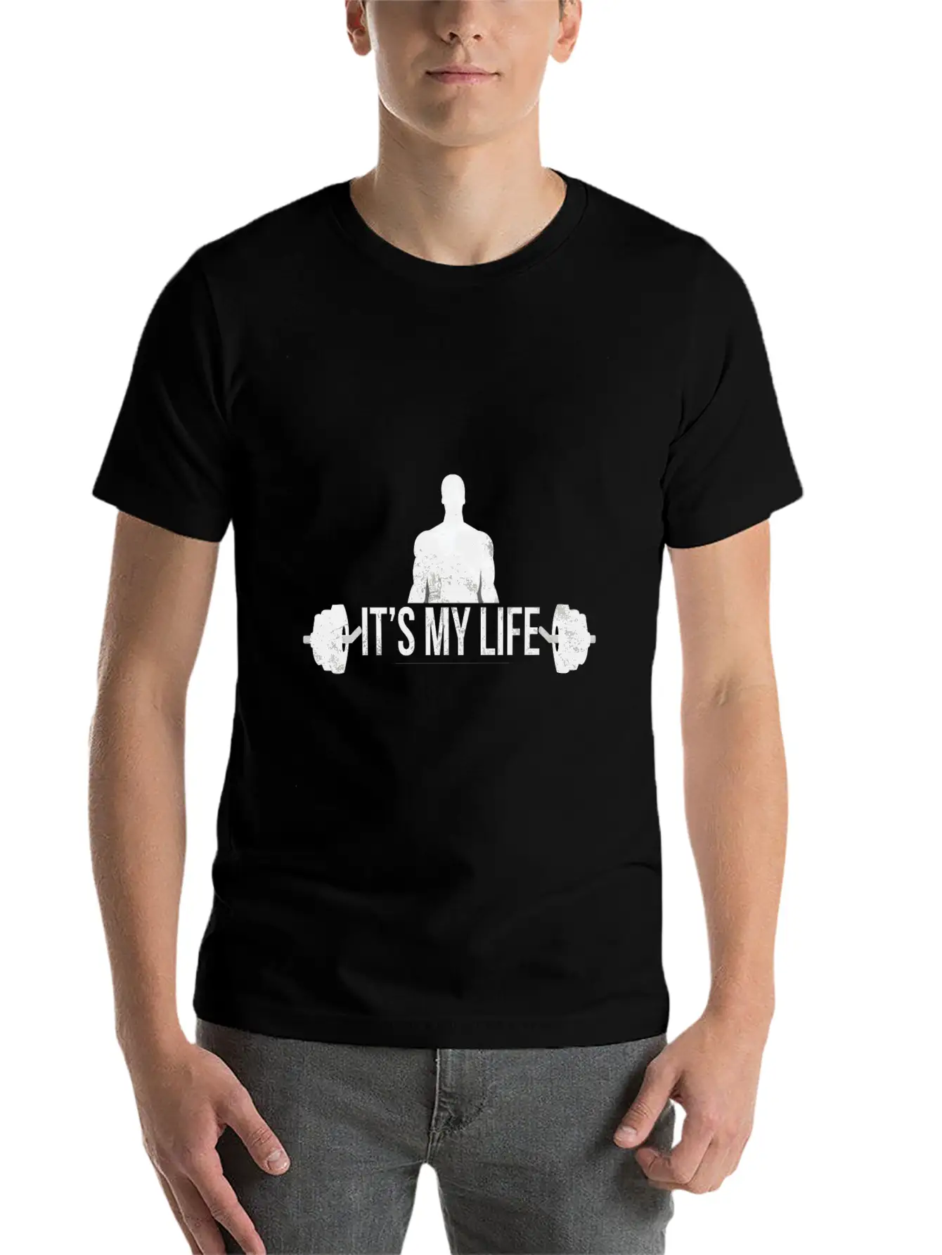Gym Unisex Short Sleeve Soft Cotton T-Shirt – Casual Everyday Wear