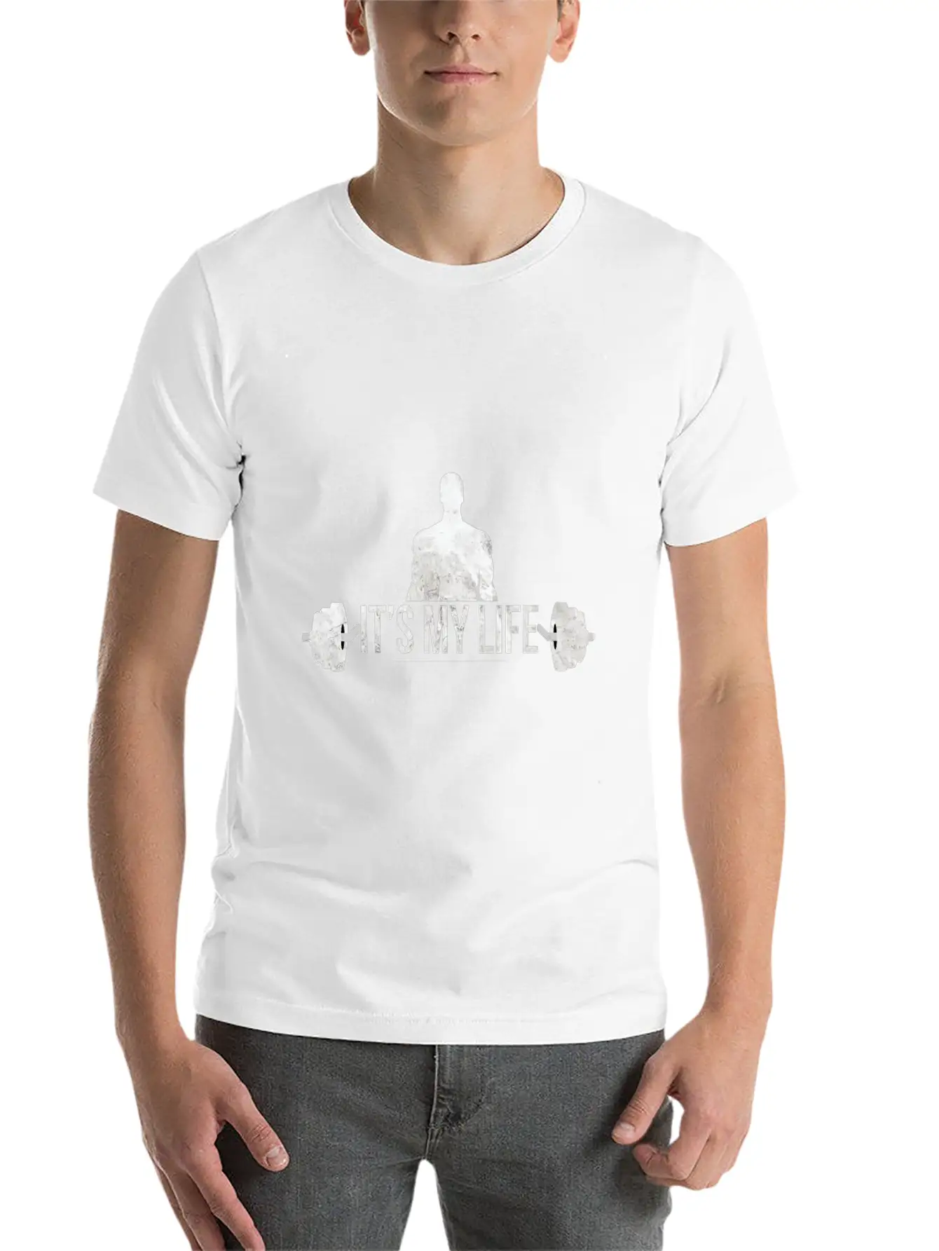 Gym Unisex Short Sleeve Soft Cotton T-Shirt – Casual Everyday Wear