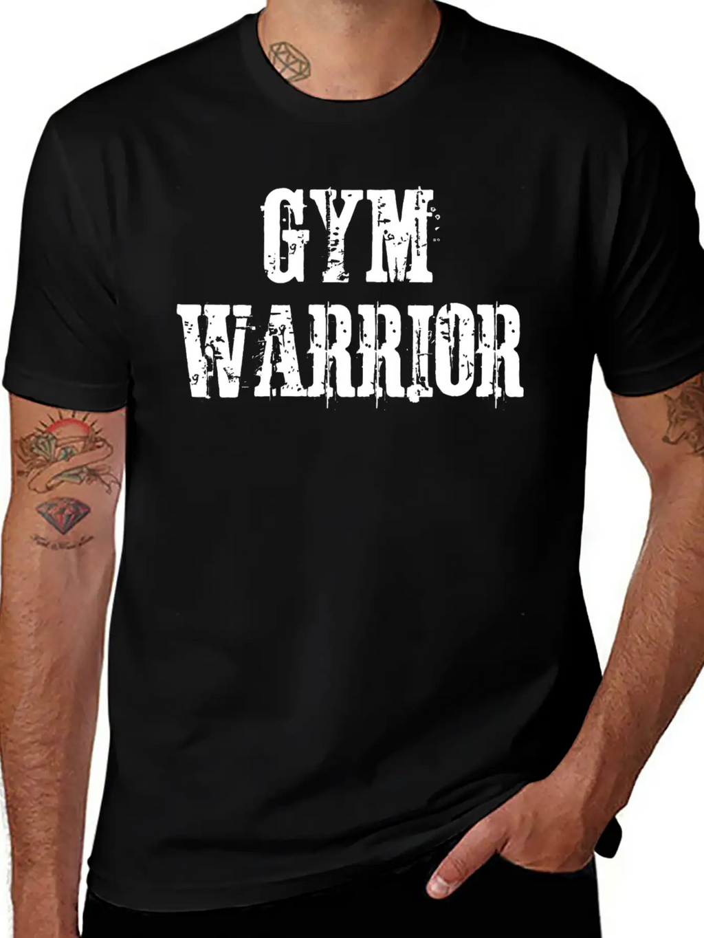 Gym Warrior Stylish Everyday T-Shirt – Unisex Basic Cotton Tee