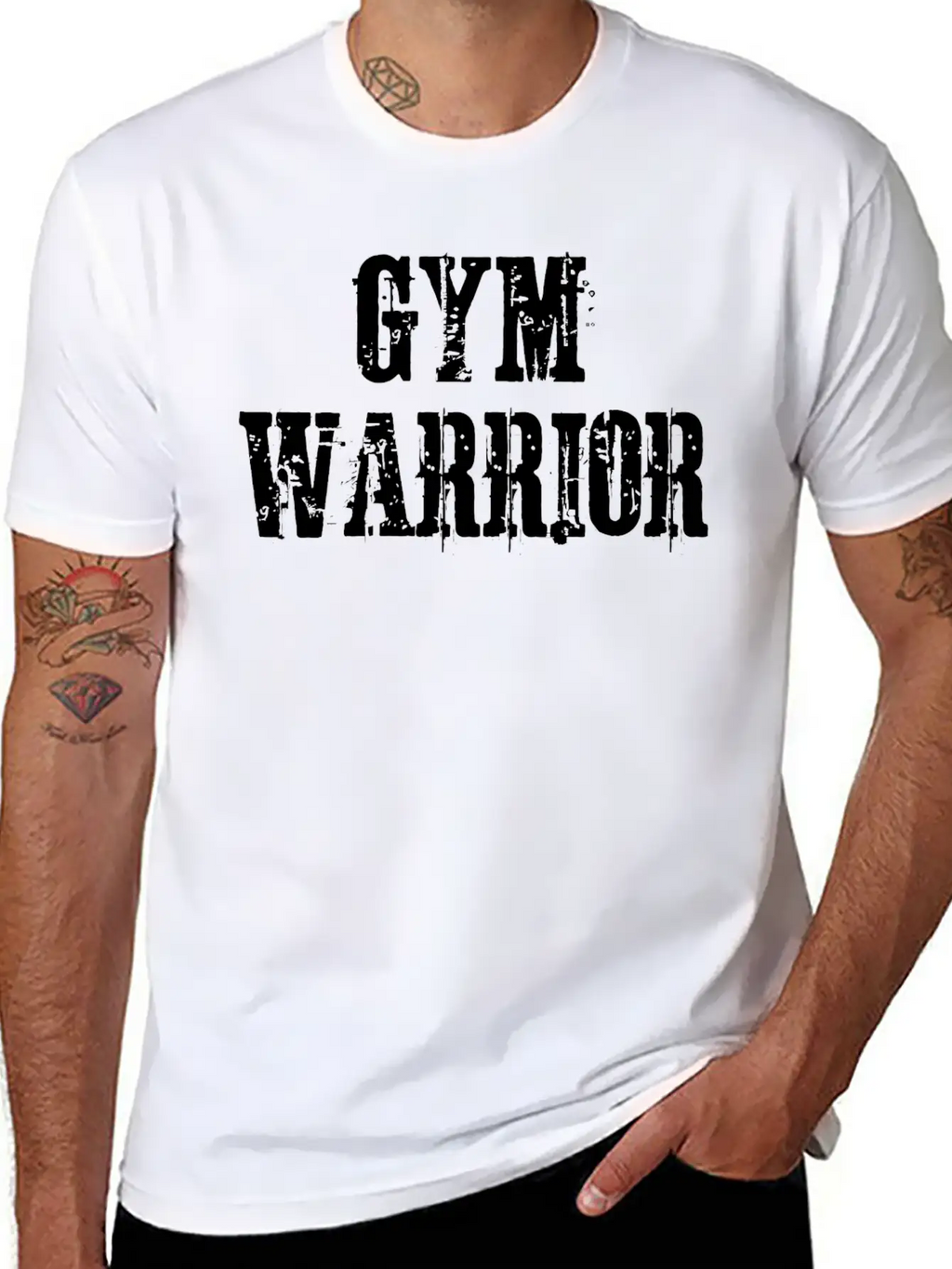 Gym Warrior Stylish Everyday T-Shirt – Unisex Basic Cotton Tee