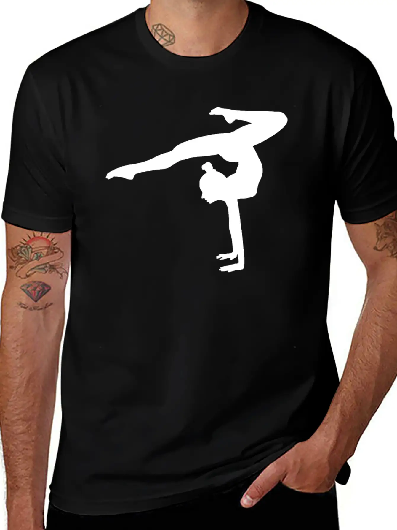 Gymnastic Gymnast Gift Women Ladies Girls Stylish Everyday T-Shirt – Unisex Basic Cotton Tee