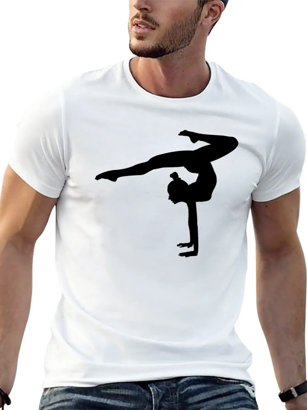 Gymnastic Gymnast Gift Women Ladies Girls Stylish Everyday T-Shirt – Unisex Basic Cotton Tee