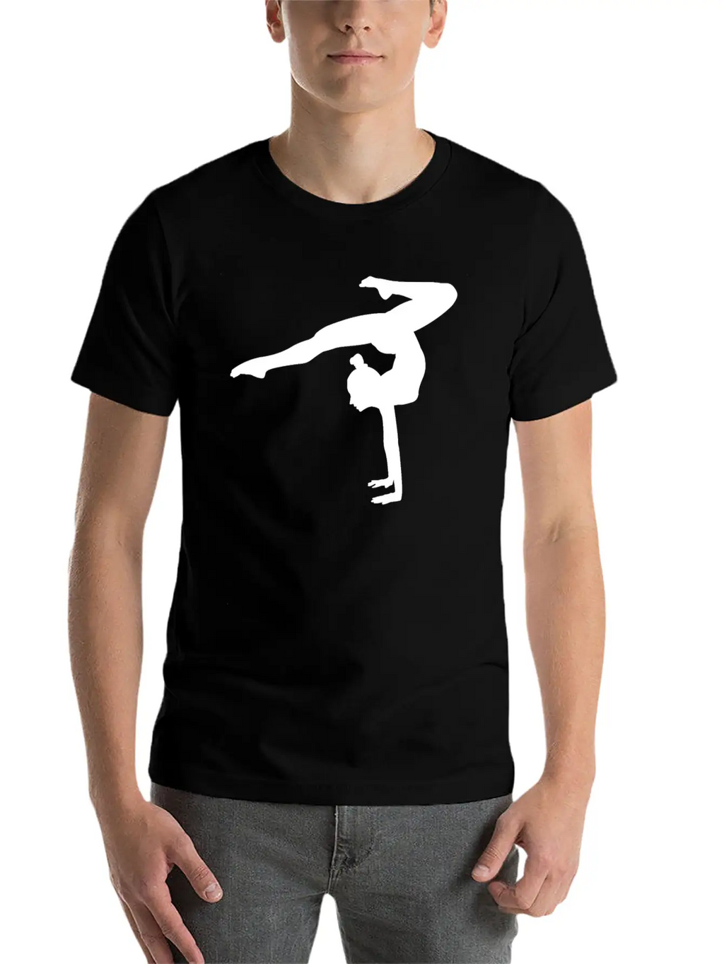 Gymnastic Gymnast Gift Women Ladies Girls Stylish Everyday T-Shirt – Unisex Basic Cotton Tee