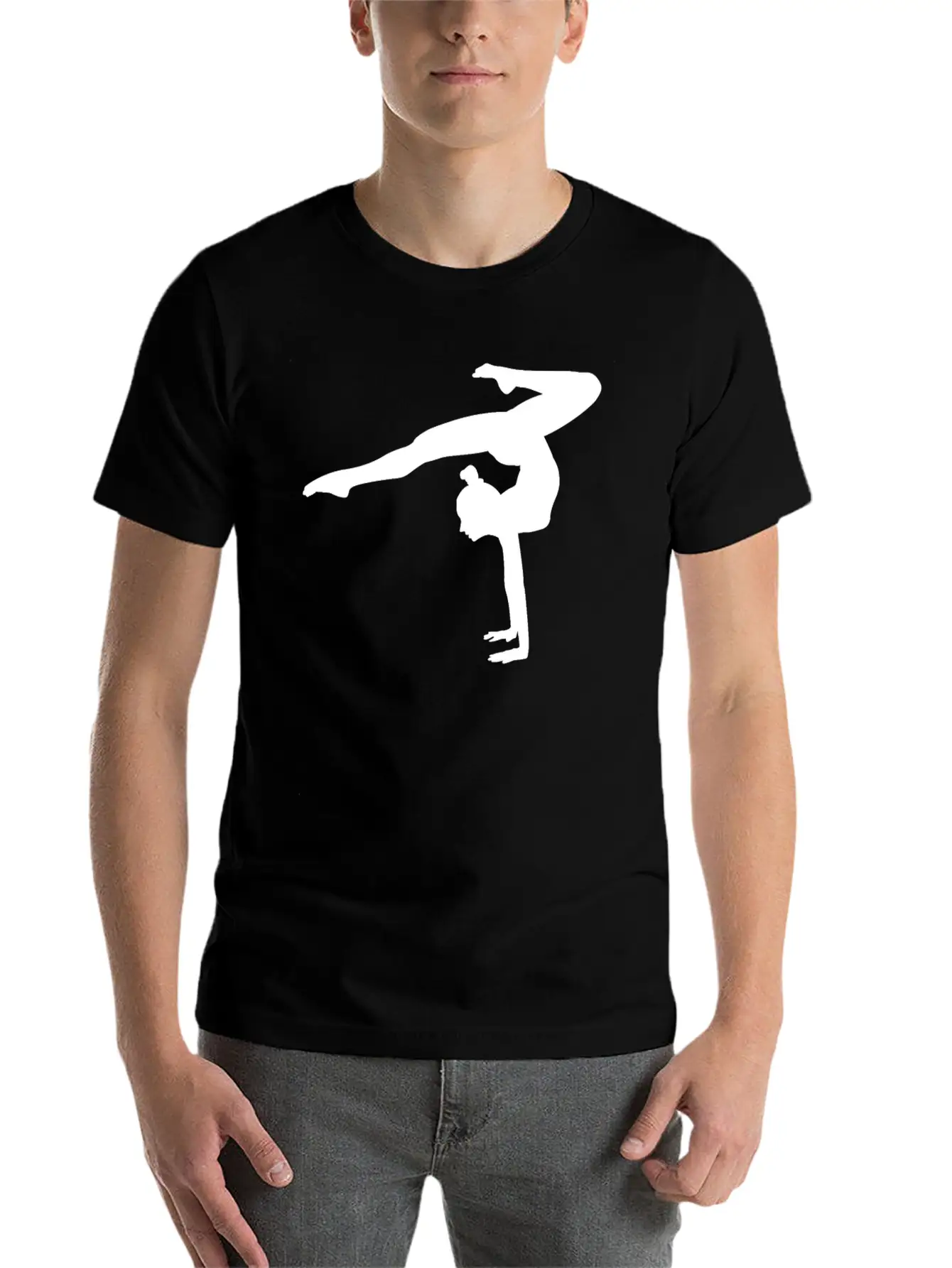 Gymnastic Gymnast Gift Women Ladies Girls Stylish Everyday T-Shirt – Unisex Basic Cotton Tee